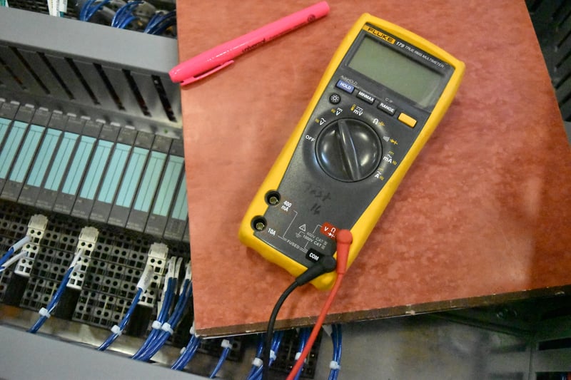 Control Panel Testing Multimeters vs. Scopes